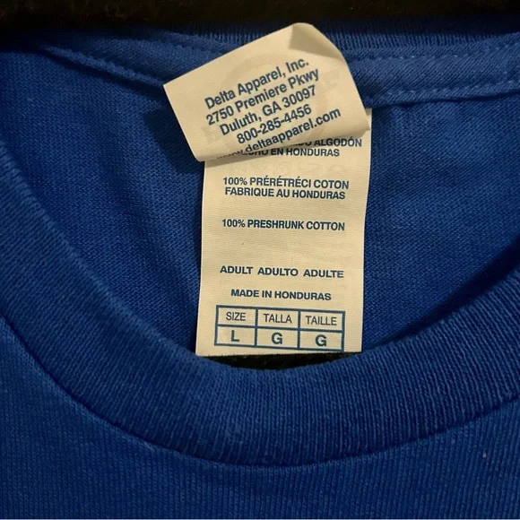 NWOT Survivor TV Show Blue Unisex T-Shirt - Picture 2 of 3